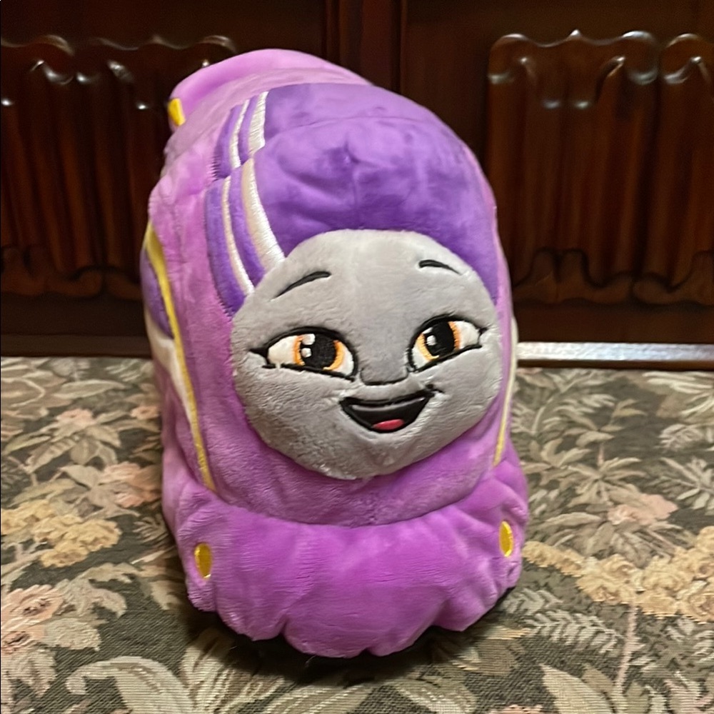 Thomas and Friends Purple Plush Toy with Smiling Face